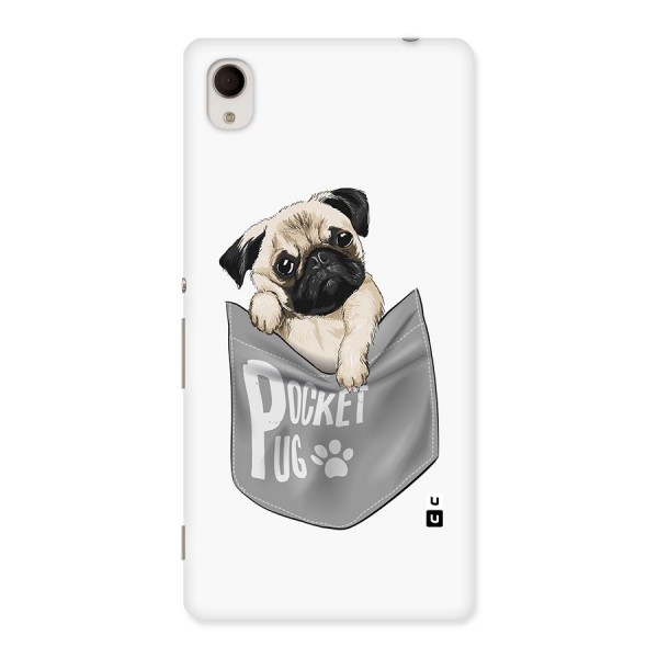 Pocket Pug Back Case for Sony Xperia M4