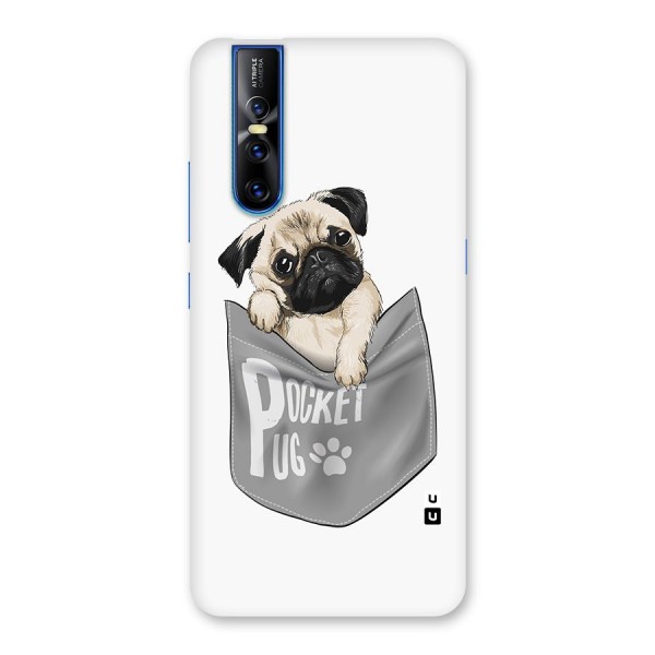 Pocket Pug Back Case for Vivo V15 Pro