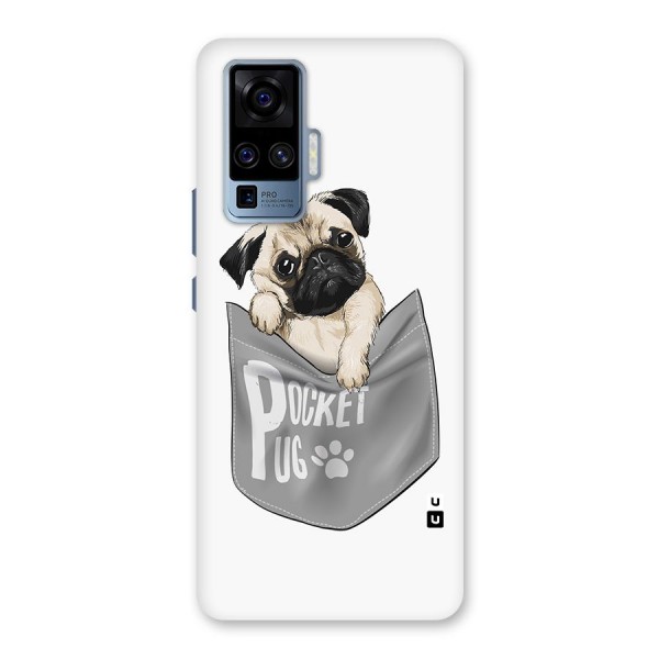 Pocket Pug Back Case for Vivo X50 Pro