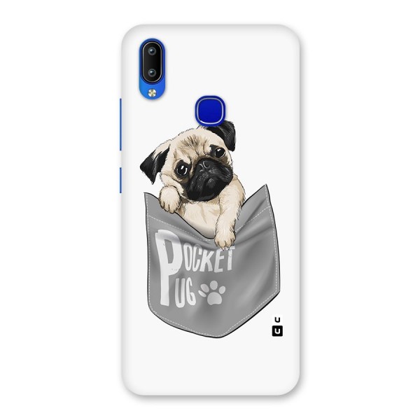 Pocket Pug Back Case for Vivo Y91