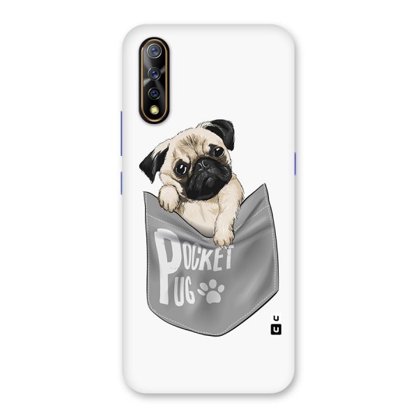 Pocket Pug Back Case for Vivo Z1x