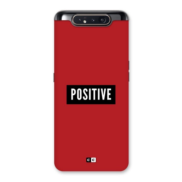 Positive Minimal Back Case for Galaxy A80