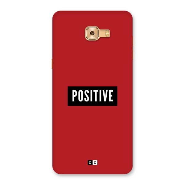 Positive Minimal Back Case for Galaxy C9 Pro