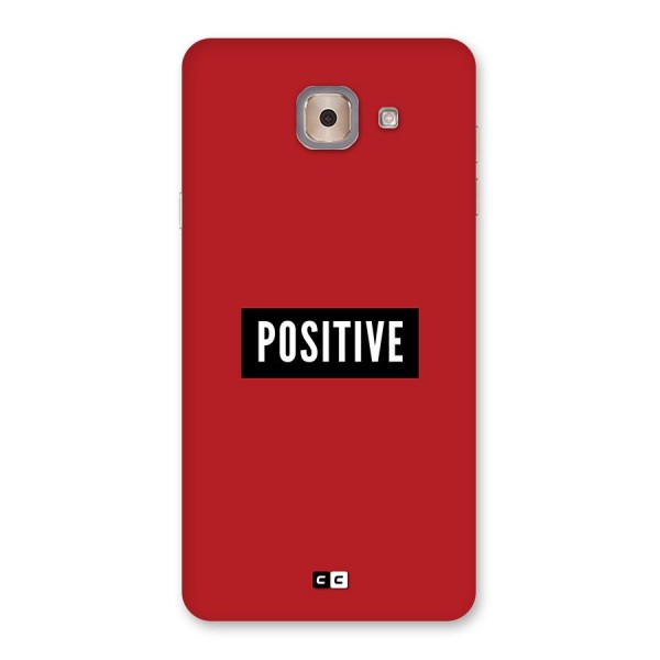 Positive Minimal Back Case for Galaxy J7 Max