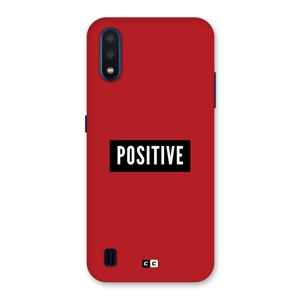 Positive Minimal Back Case for Galaxy M01