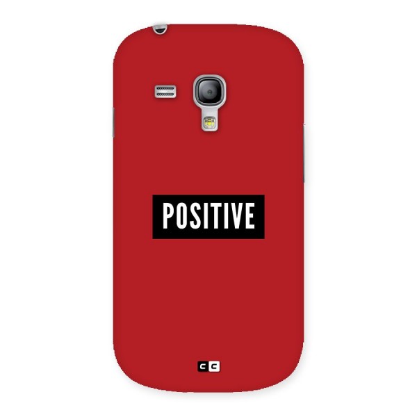 Positive Minimal Back Case for Galaxy S3 Mini