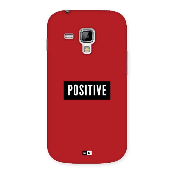 Positive Minimal Back Case for Galaxy S Duos