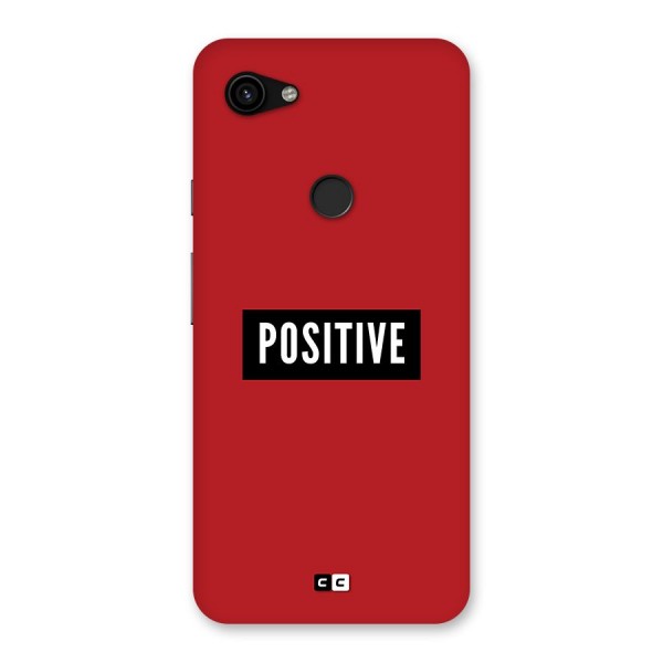 Positive Minimal Back Case for Google Pixel 3a XL