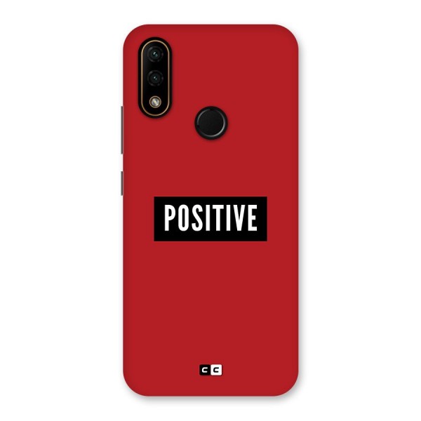 Positive Minimal Back Case for Lenovo A6 Note