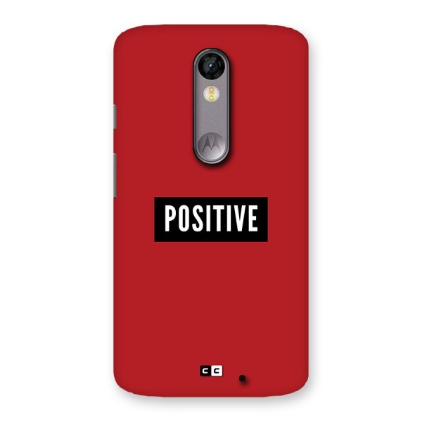 Positive Minimal Back Case for Moto X Force