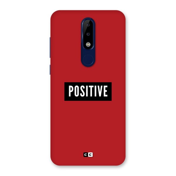 Positive Minimal Back Case for Nokia 5.1 Plus