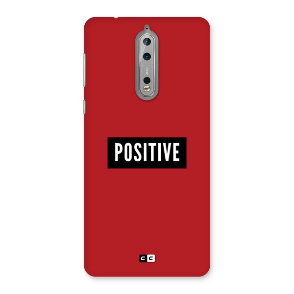 Positive Minimal Back Case for Nokia 8