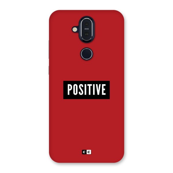 Positive Minimal Back Case for Nokia 8.1