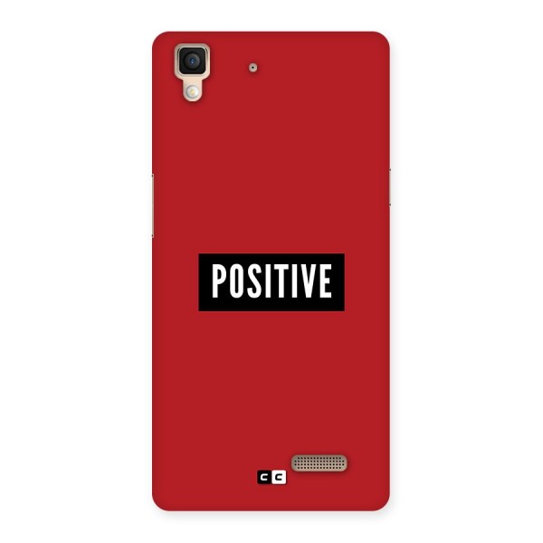 Positive Minimal Back Case for Oppo R7