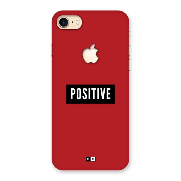 Positive Minimal Back Case for iPhone 7 Apple Cut