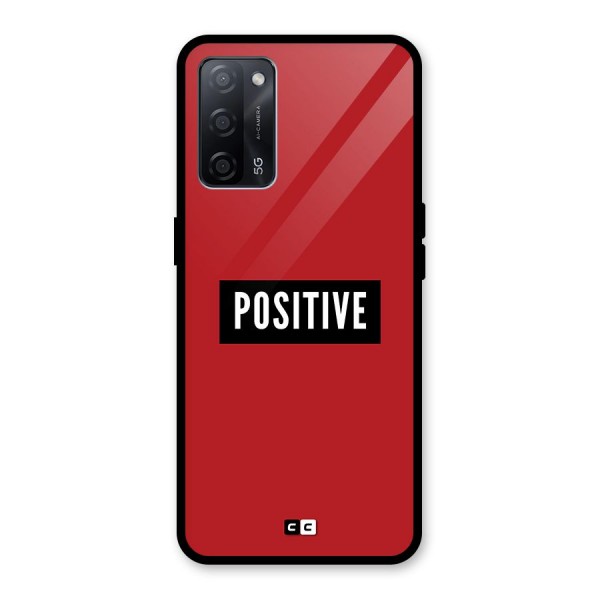 Positive Minimal Glass Back Case for Oppo A53s 5G