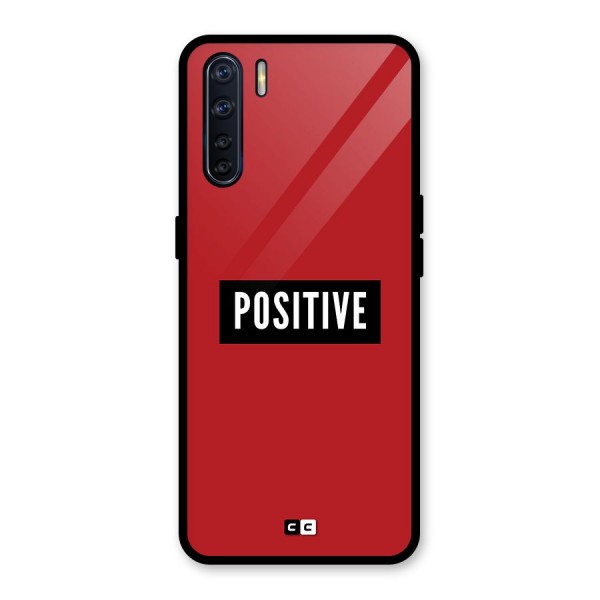 Positive Minimal Glass Back Case for Oppo F15