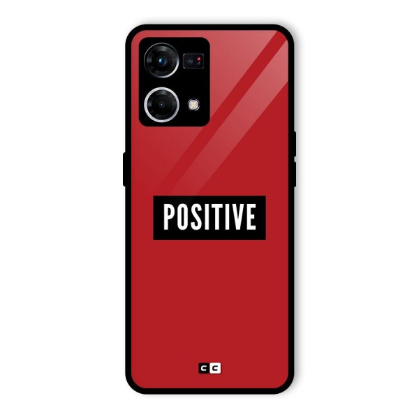 Positive Minimal Glass Back Case for Oppo F21s Pro 4G