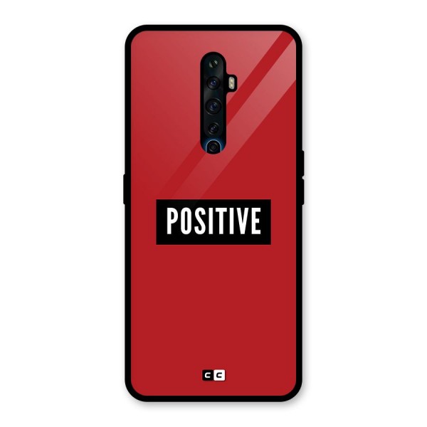 Positive Minimal Glass Back Case for Oppo Reno2 Z