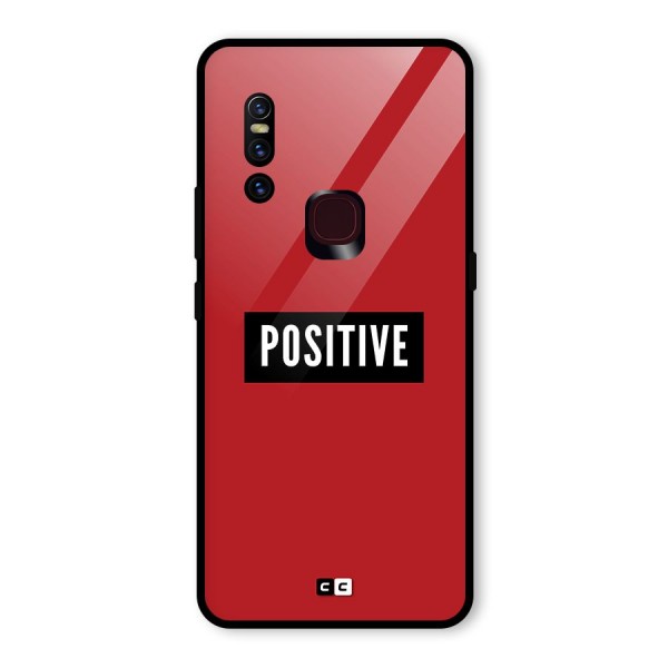 Positive Minimal Glass Back Case for Vivo V15