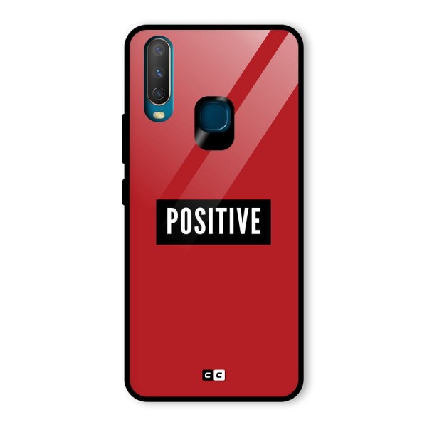 Positive Minimal Glass Back Case for Vivo Y12