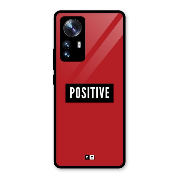 Positive Minimal Glass Back Case for Xiaomi 12 Pro