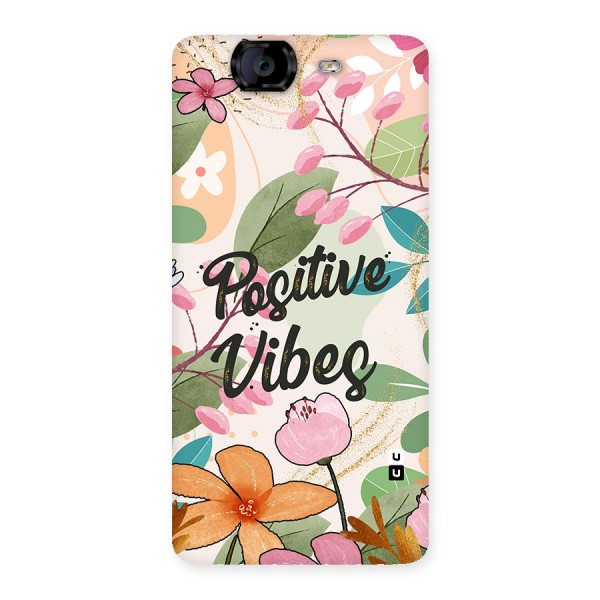 Positive Vibes Back Case for Canvas Knight A350