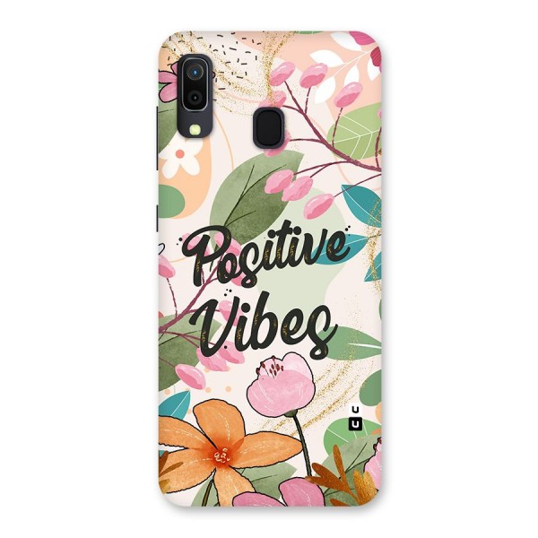 Positive Vibes Back Case for Galaxy A20