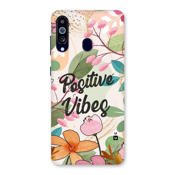 Positive Vibes Back Case for Galaxy A60