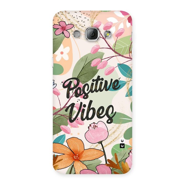 Positive Vibes Back Case for Galaxy A8