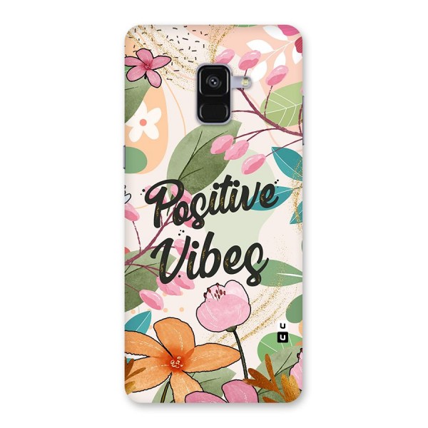 Positive Vibes Back Case for Galaxy A8 Plus