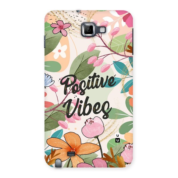 Positive Vibes Back Case for Galaxy Note