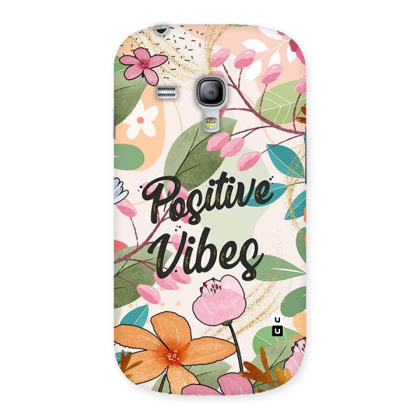 Positive Vibes Back Case for Galaxy S3 Mini