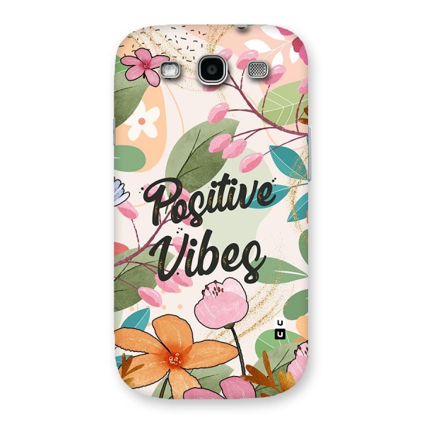 Positive Vibes Back Case for Galaxy S3 Neo