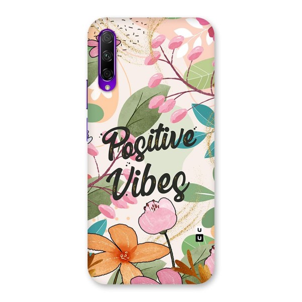 Positive Vibes Back Case for Honor 9X Pro