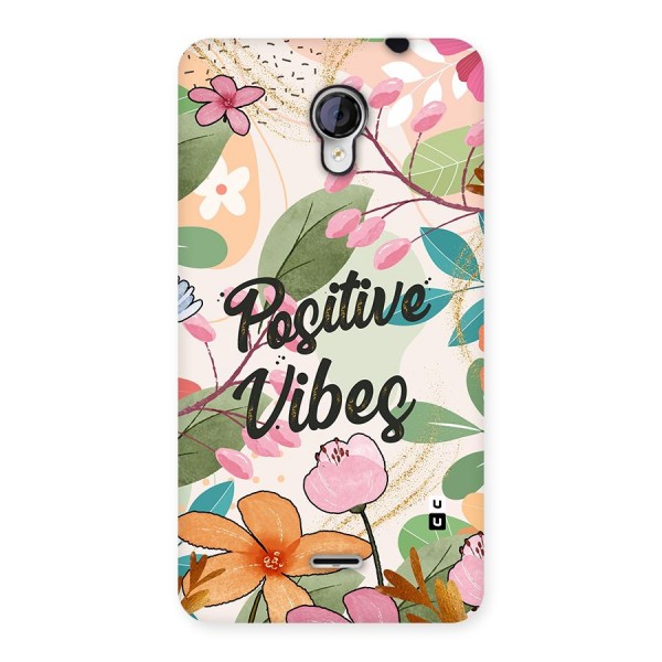 Positive Vibes Back Case for Micromax Unite 2 A106