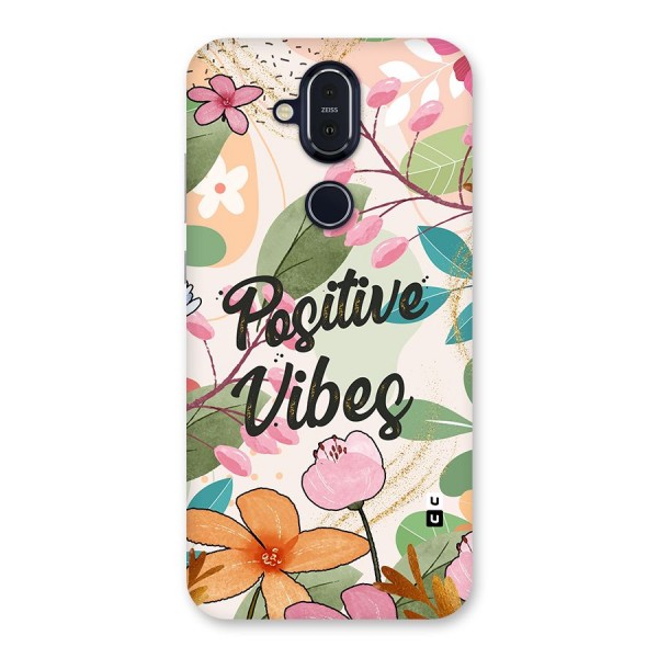 Positive Vibes Back Case for Nokia 8.1