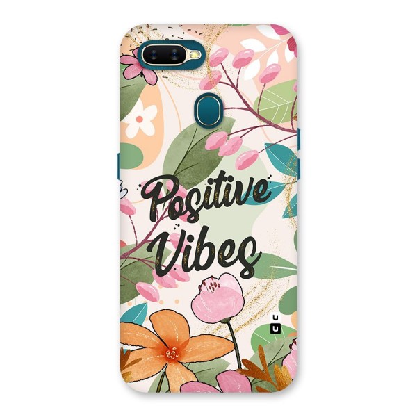 Positive Vibes Back Case for Oppo A12