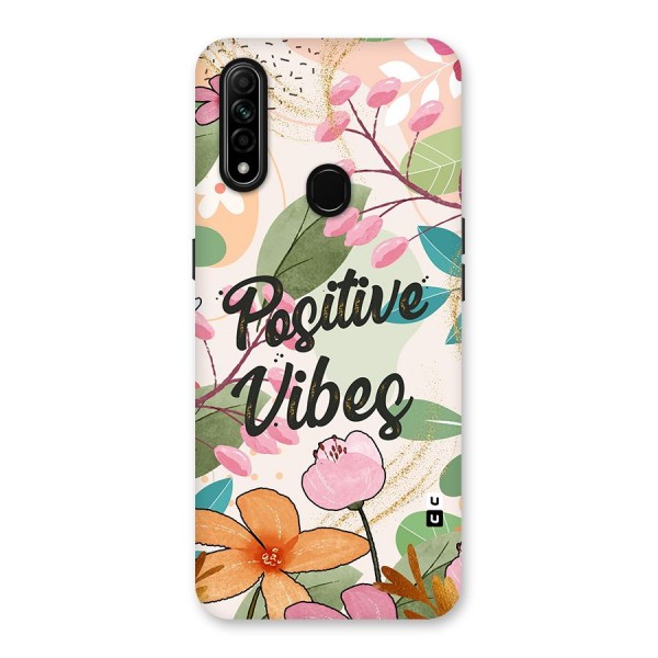 Positive Vibes Back Case for Oppo A31