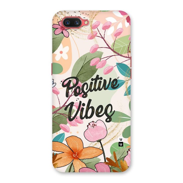 Positive Vibes Back Case for Oppo A3s