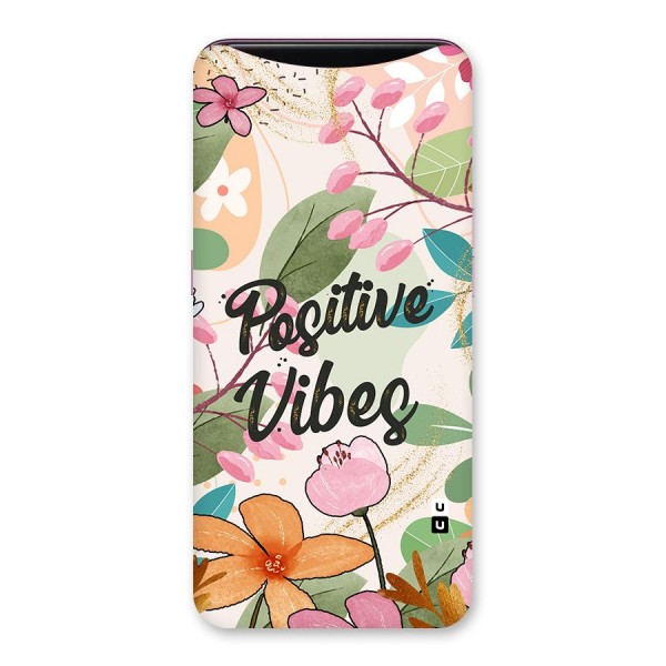 Positive Vibes Back Case for Oppo Find X