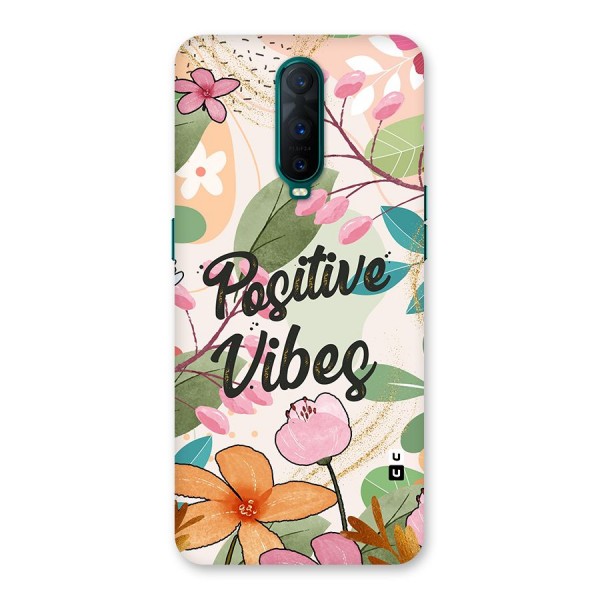 Positive Vibes Back Case for Oppo R17 Pro