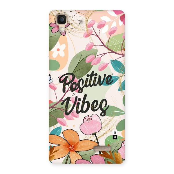 Positive Vibes Back Case for Oppo R7