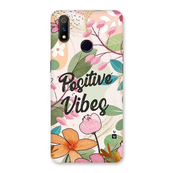 Positive Vibes Back Case for Realme 3 Pro