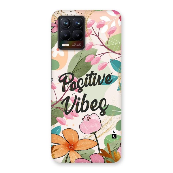 Positive Vibes Glass Back Case for Realme 8