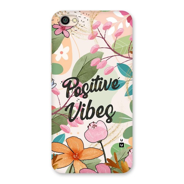 Positive Vibes Back Case for Redmi Y1 Lite