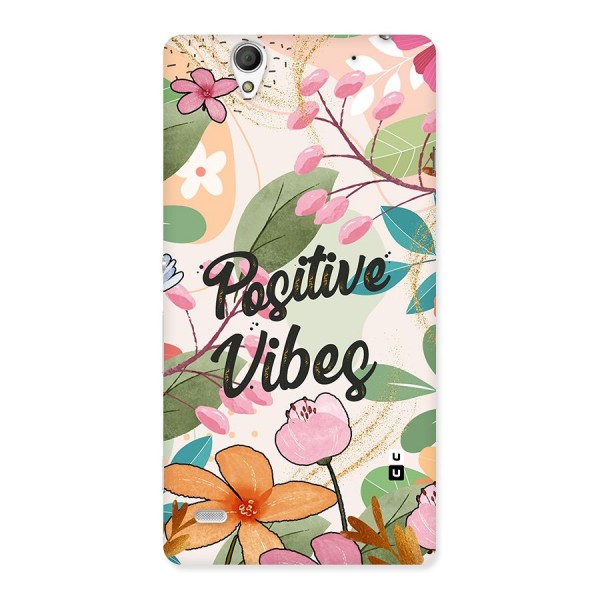 Positive Vibes Back Case for Sony Xperia C4