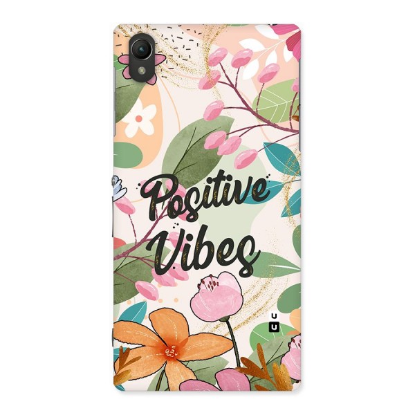 Positive Vibes Back Case for Sony Xperia Z1