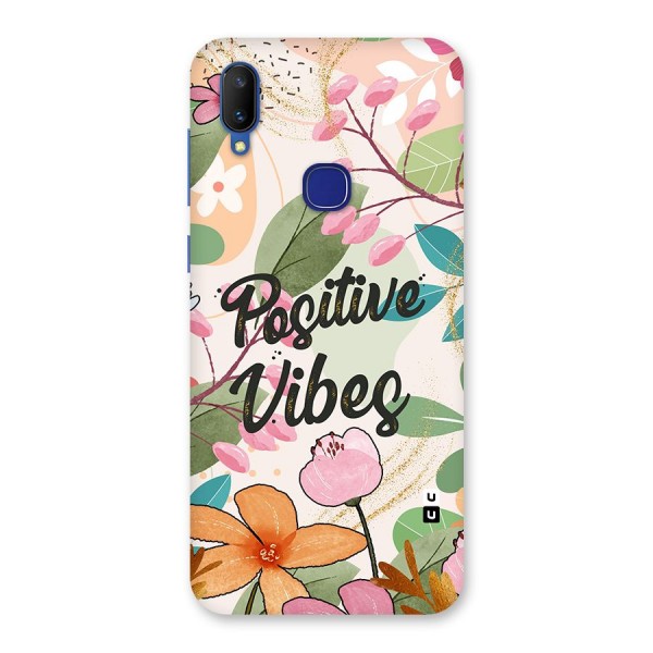 Positive Vibes Back Case for Vivo V11