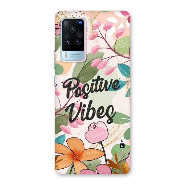 Positive Vibes Glass Back Case for Vivo X60 Pro